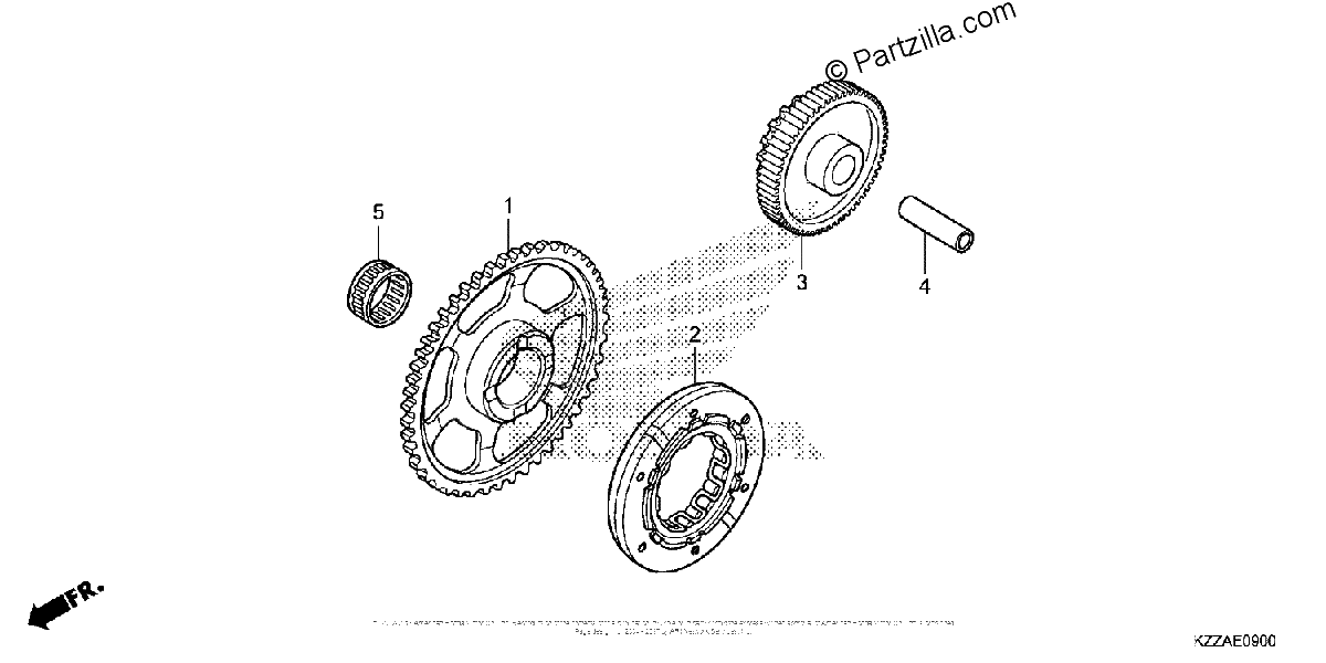 Diagrama de STARTING CLUTCH