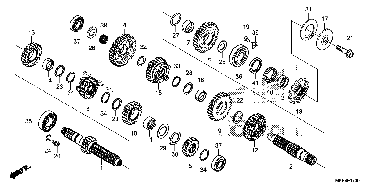 Diagrama de TRANSMISSION