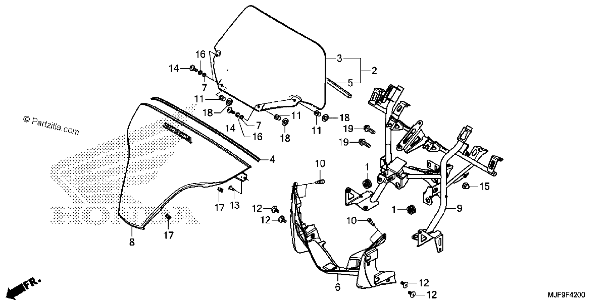 Diagrama de WINDSCREEN