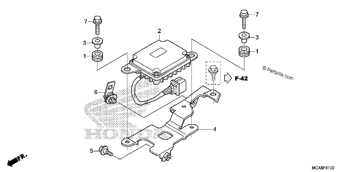 Diagrama de TPMS RECEIVER UNIT