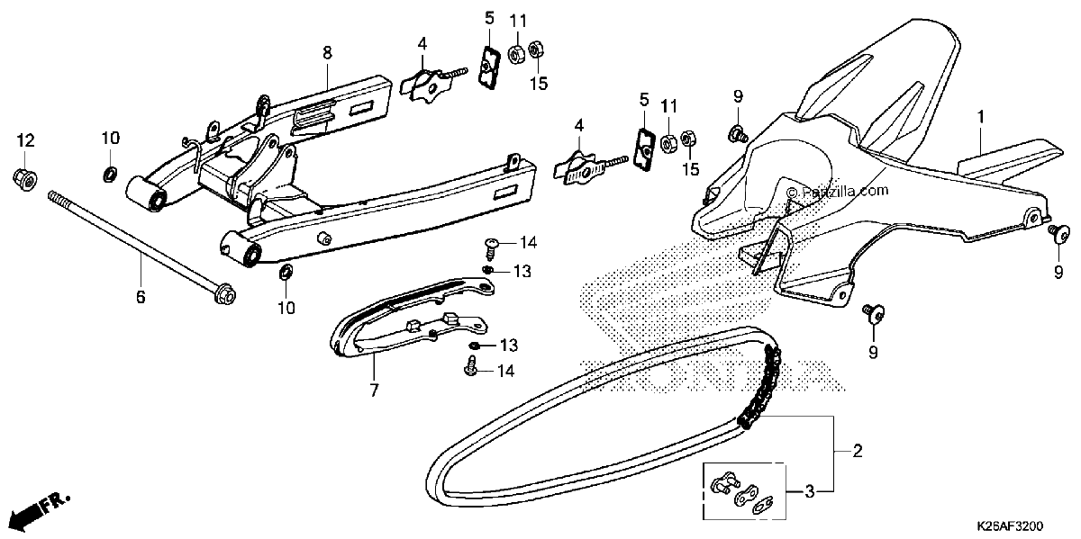 Diagrama de SWINGARM