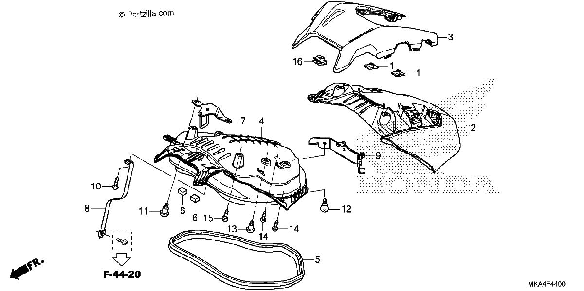 Diagrama de LUGGAGE LID