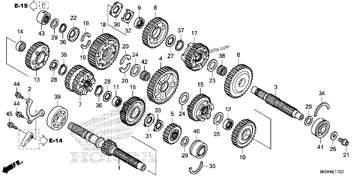 Diagrama de TRANSMISSION