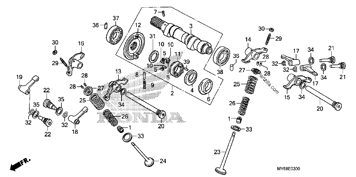 Diagrama de CAMSHAFT
