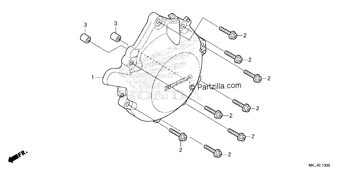 Diagrama de ALTERNATOR COVER