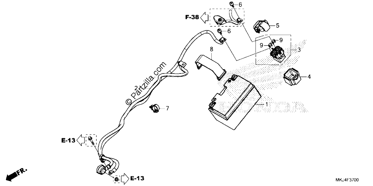 Diagrama de BATTERY