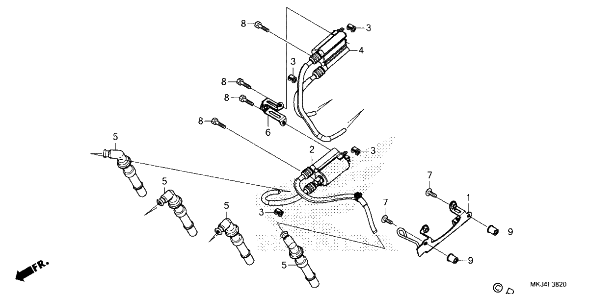 Diagrama de IGNITION COIL