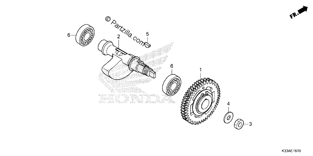 Diagrama de BALANCER SHAFT