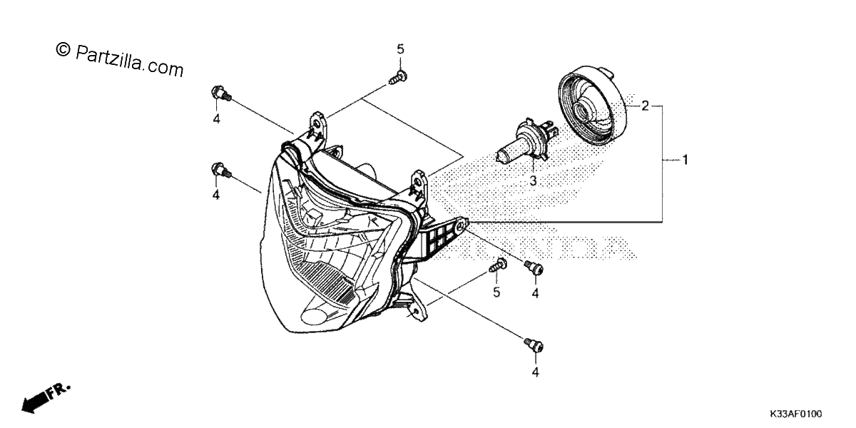 Diagrama de HEADLIGHT