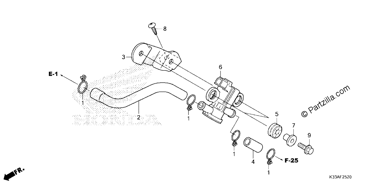 Diagrama de AIR INJECTION SOLENOID VALVE
