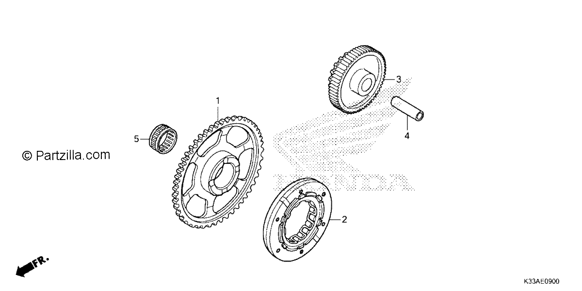 Diagrama de STARTING CLUTCH