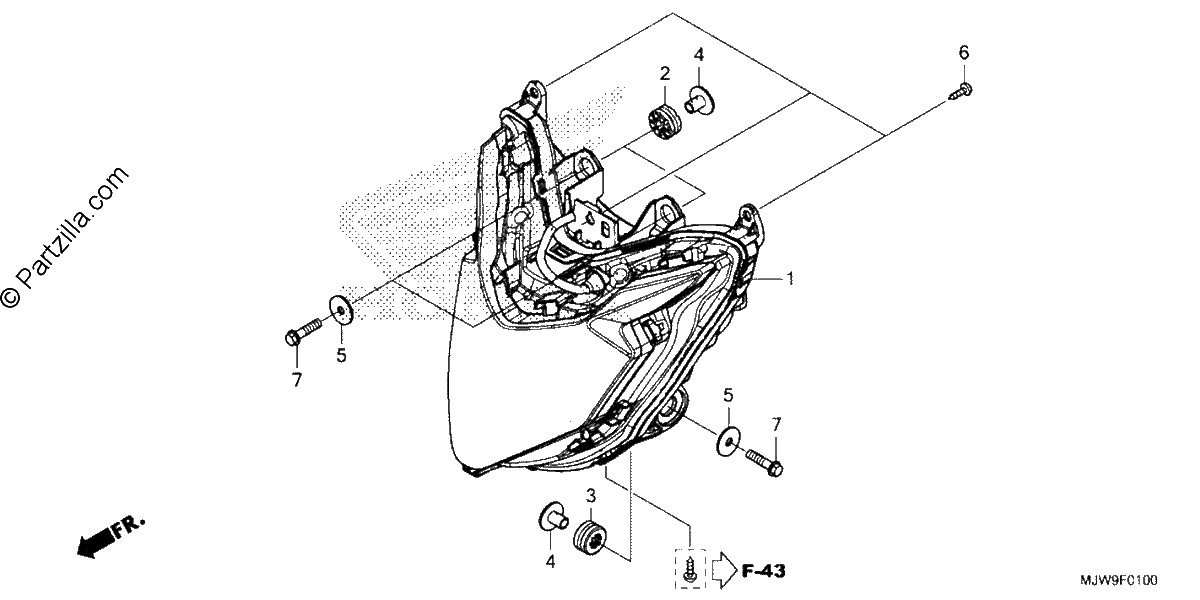 Diagrama de HEADLIGHT