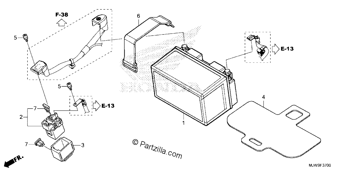 Diagrama de BATTERY