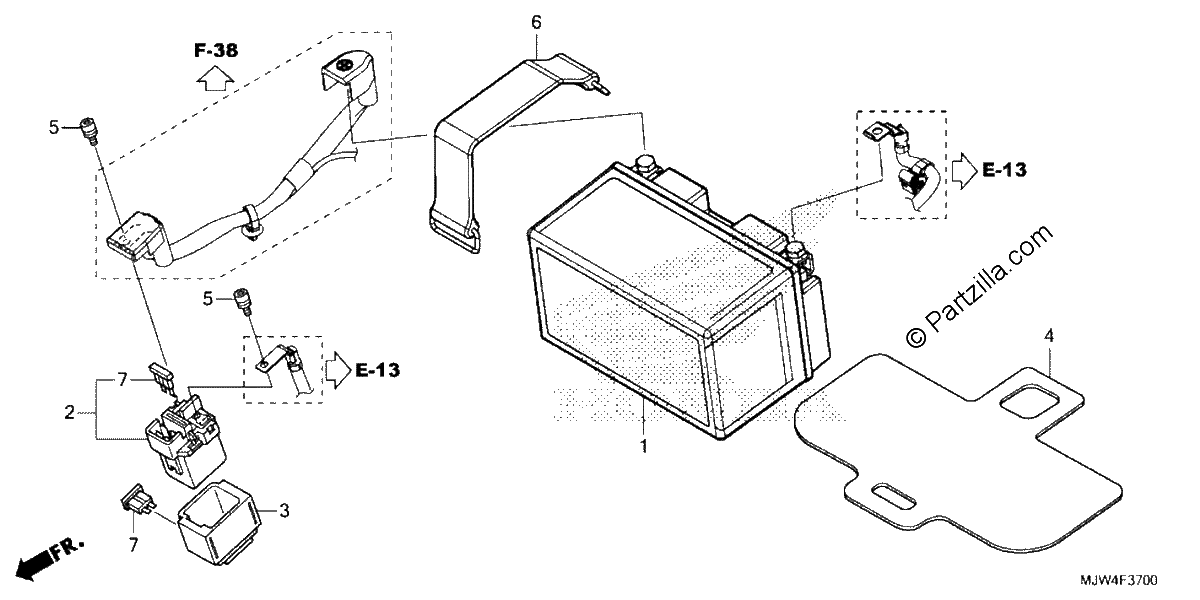 Diagrama de BATTERY
