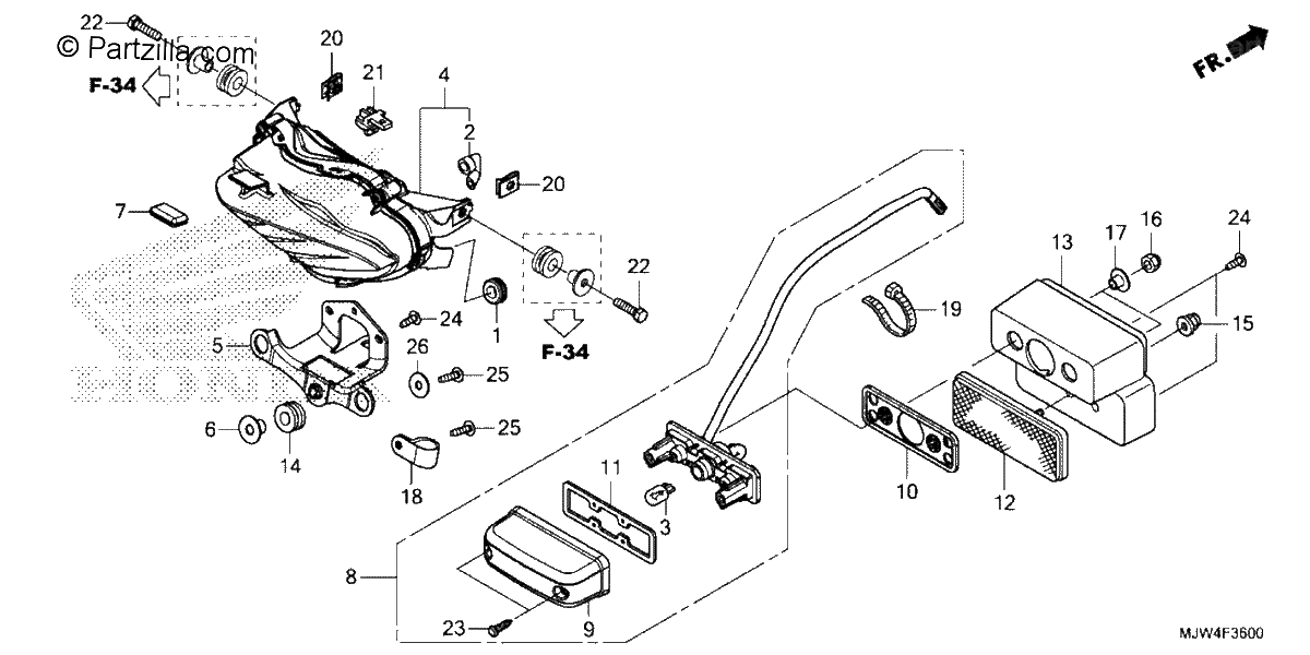 Diagrama de TAILLIGHT