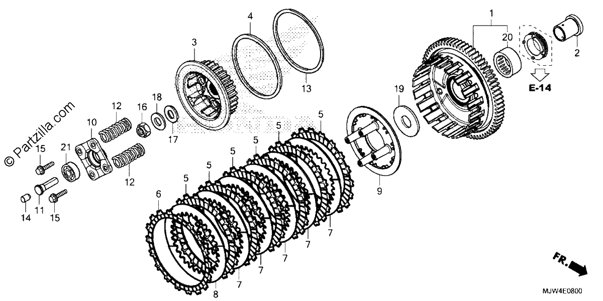 Diagrama de CLUTCH
