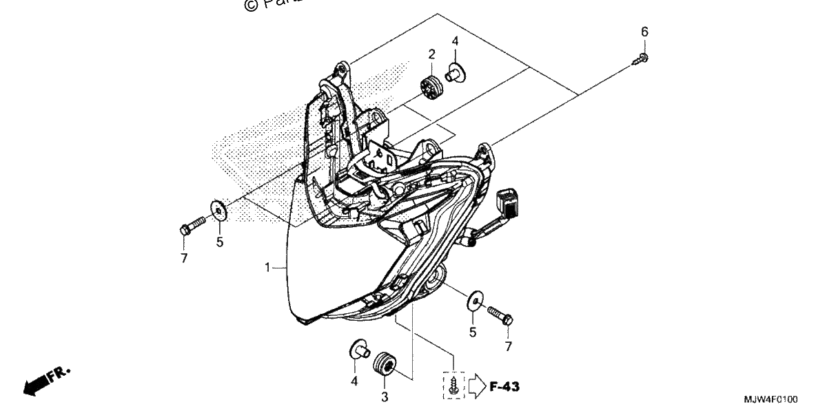Diagrama de HEADLIGHT