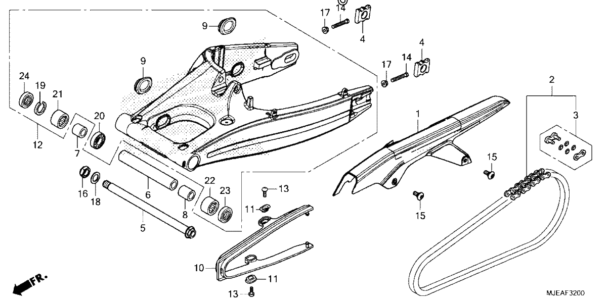 Diagrama de SWINGARM