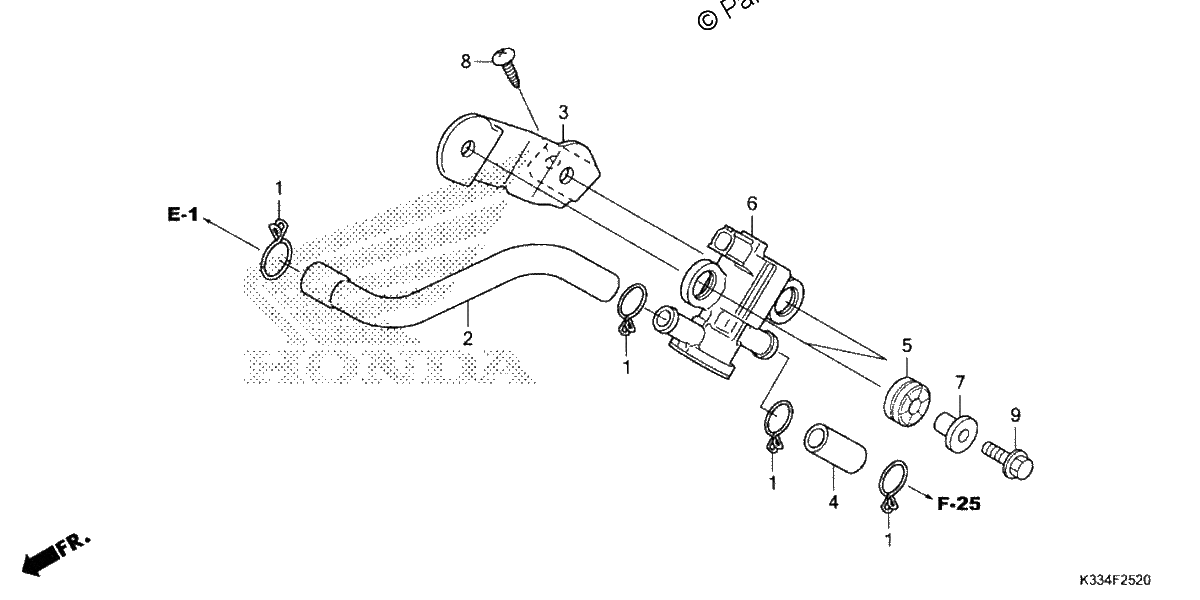 Diagrama de AIR INJECTION SOLENOID VALVE