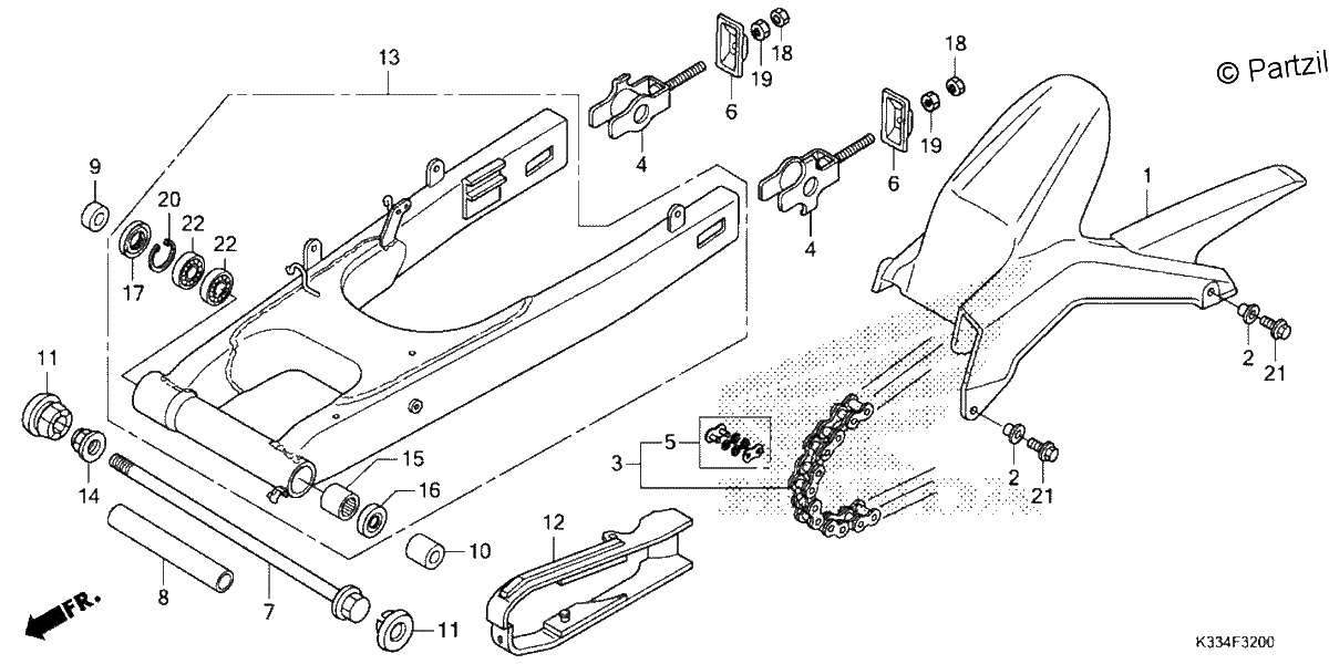 Diagrama de SWINGARM
