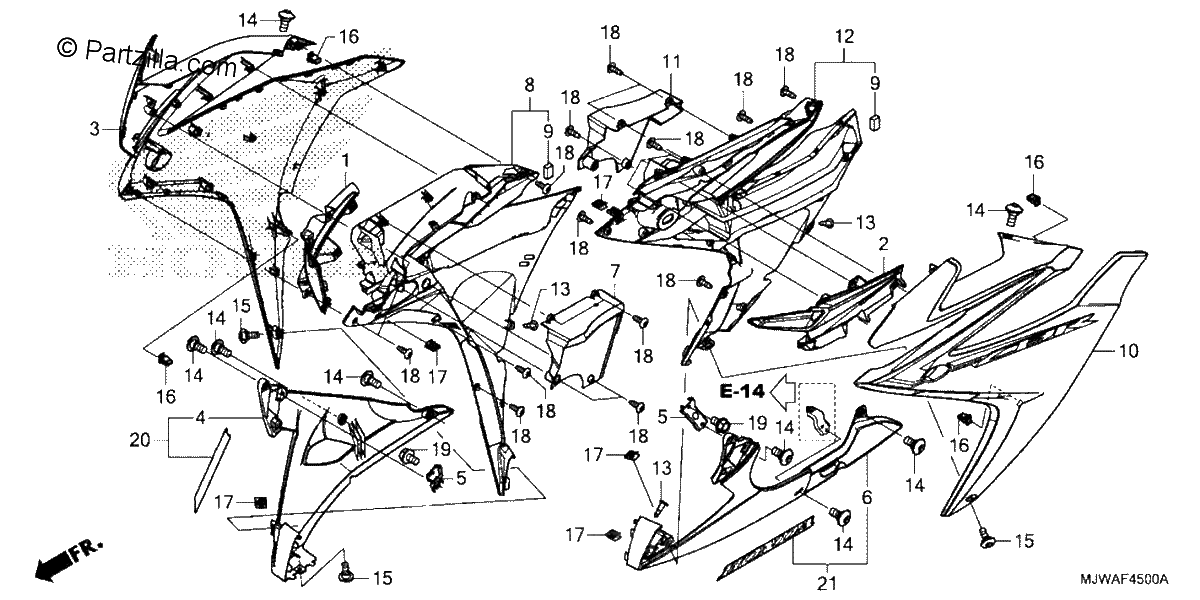 Diagrama de MIDDLE COWL