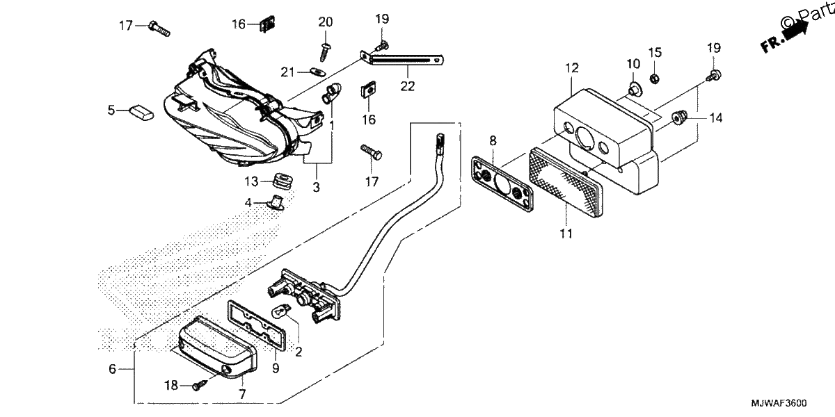 Diagrama de TAILLIGHT