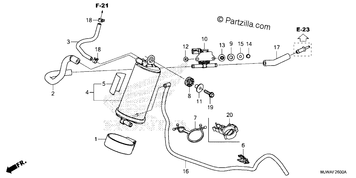 Diagrama de CANISTER