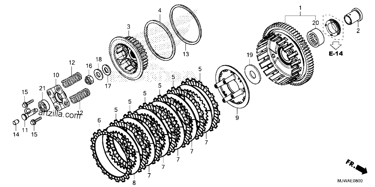 Diagrama de CLUTCH