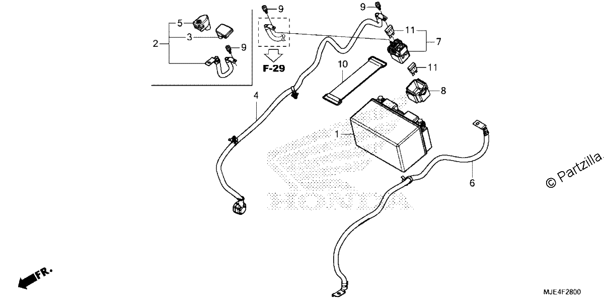 Diagrama de BATTERY