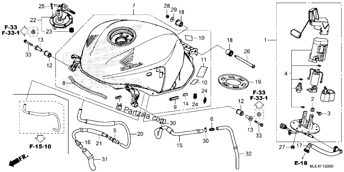 Diagrama de FUEL TANK