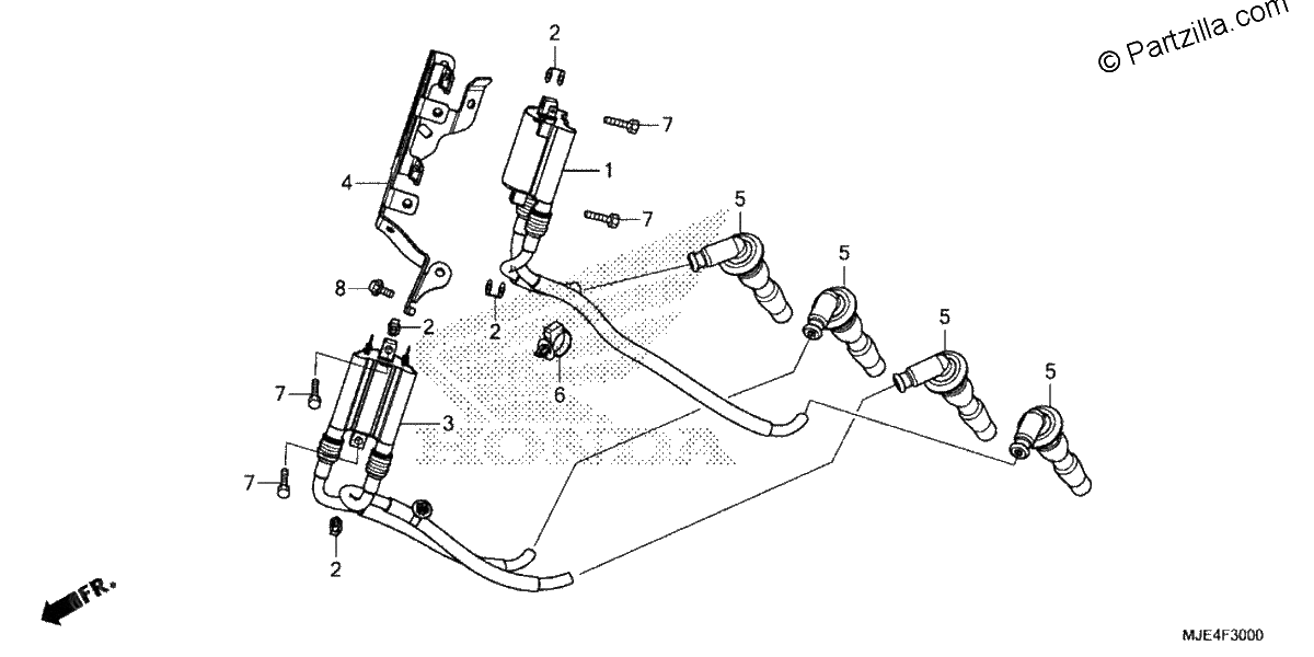 Diagrama de IGNITION COIL
