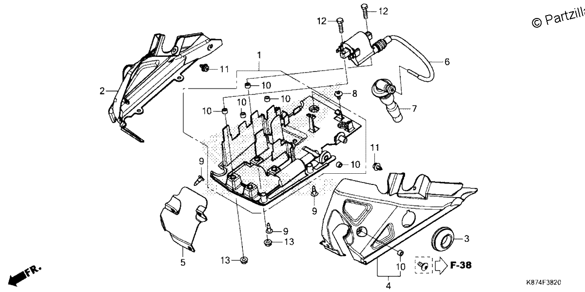Diagrama de IGNITION COIL
