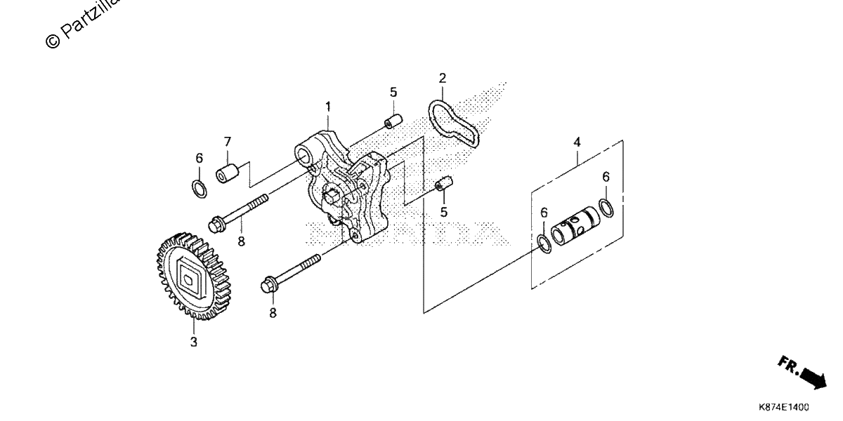Diagrama de OIL PUMP