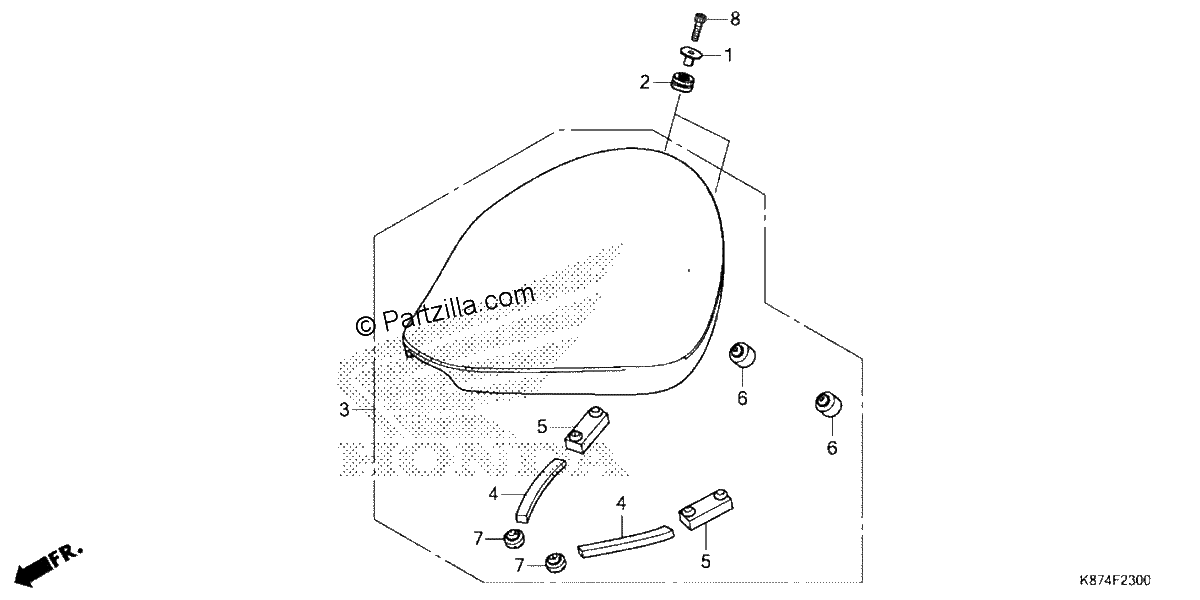 Diagrama de SINGLE SEAT