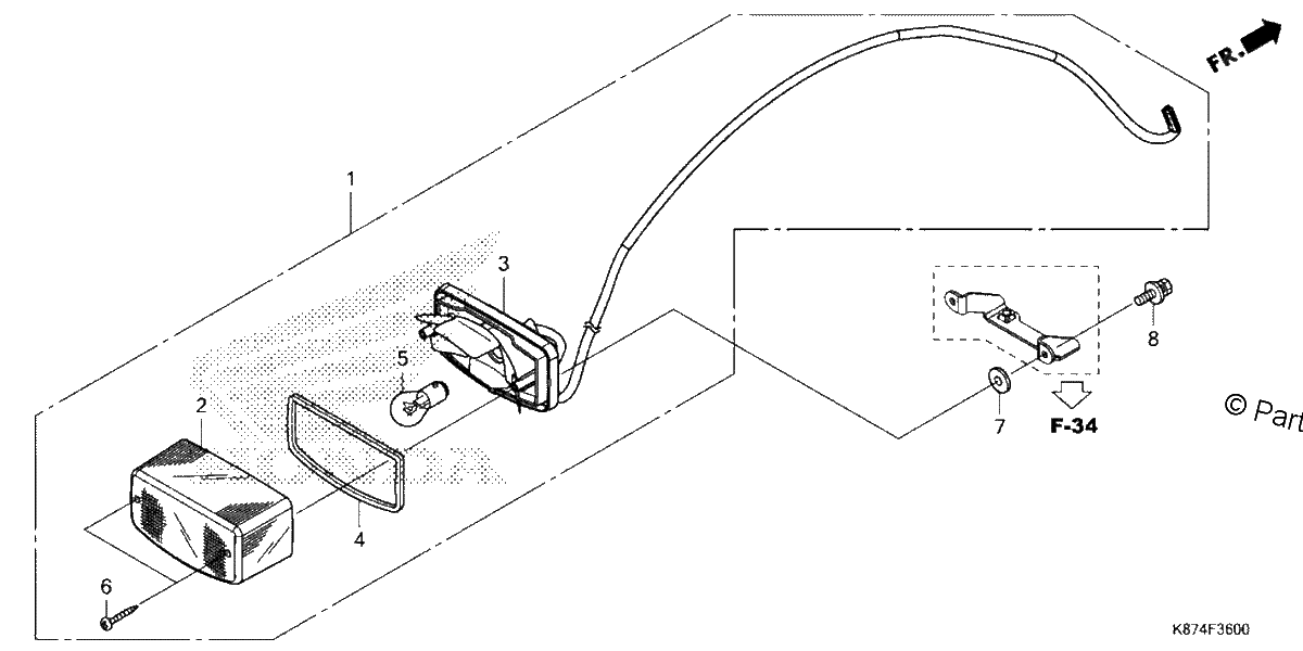 Diagrama de TAILLIGHT
