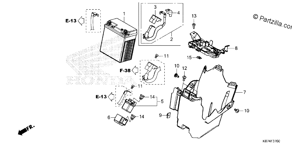 Diagrama de BATTERY