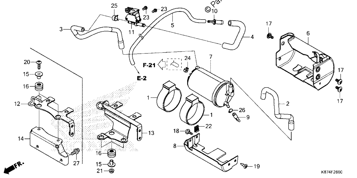 Diagrama de CANISTER