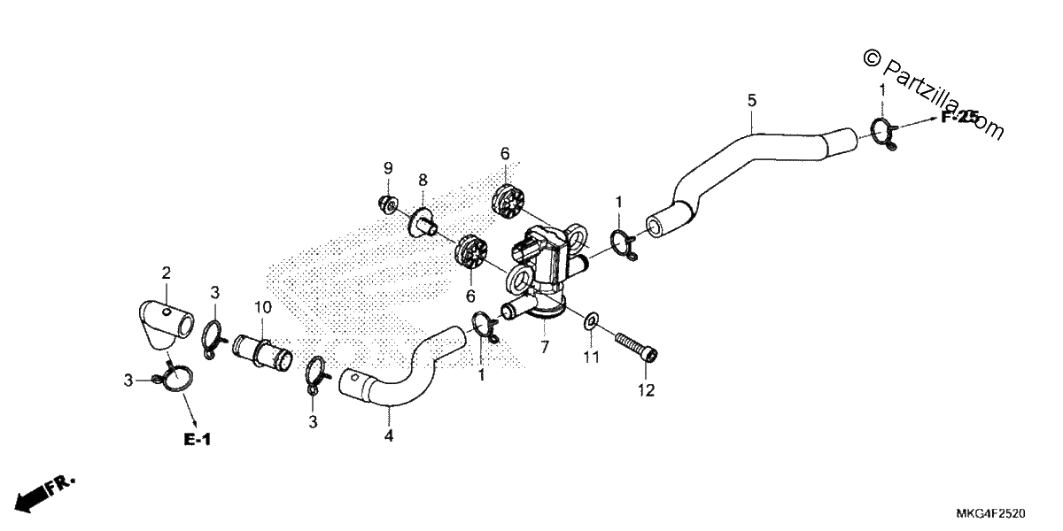 Diagrama de AIR INJECTION SOLENOID VALVE