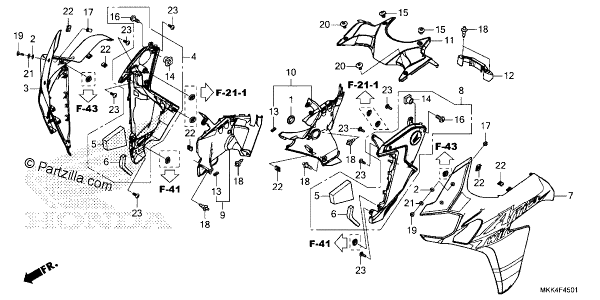 Diagrama de MIDDLE COWL 2