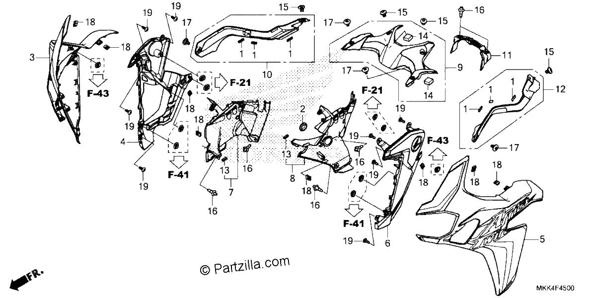 Diagrama de MIDDLE COWL 1