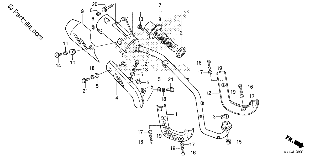 Diagrama de MUFFLER
