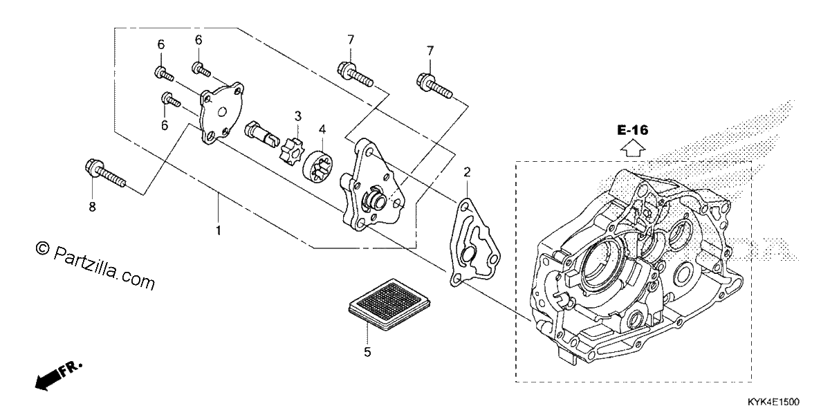Diagrama de OIL PUMP
