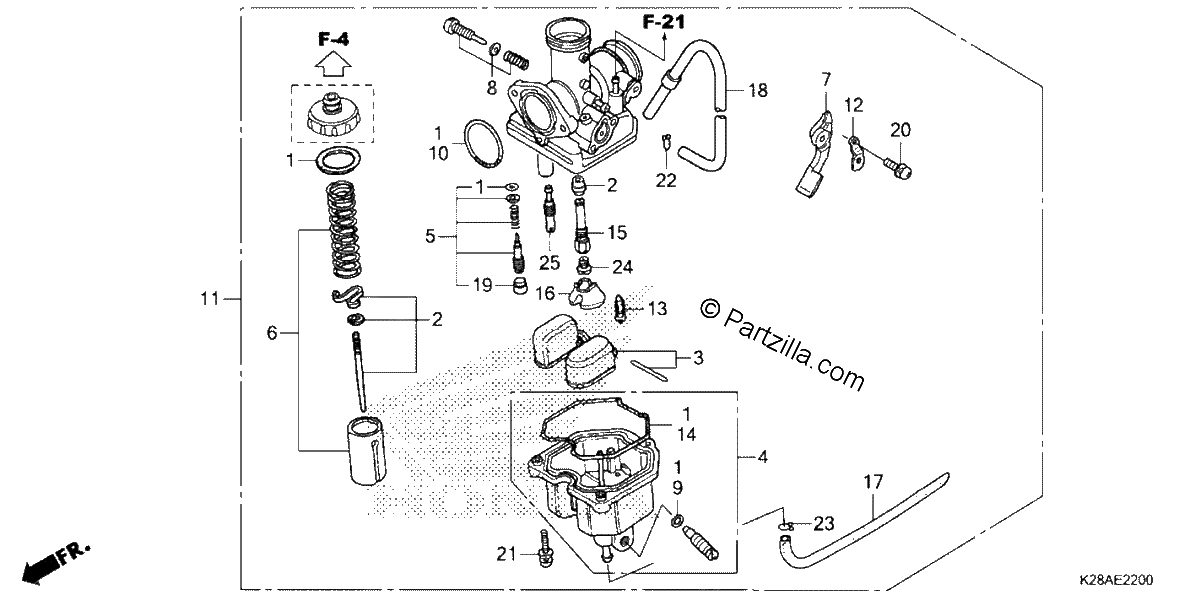 Diagrama de CARBURETOR