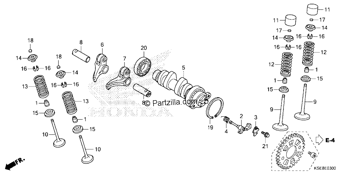 Diagrama de CAMSHAFT VALVE