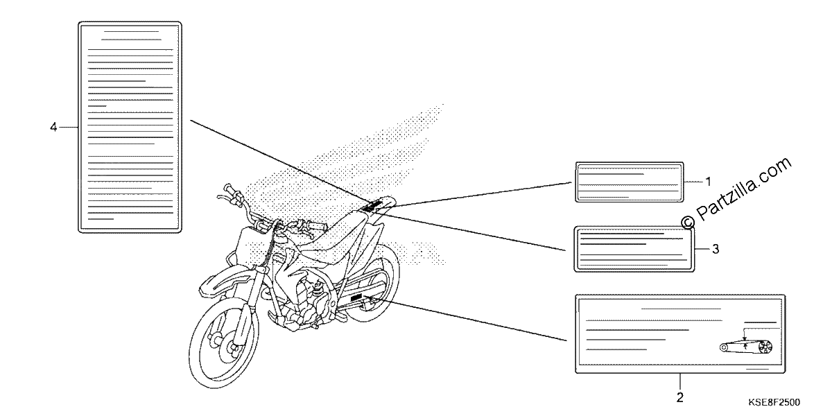 Diagrama de CAUTION LABEL