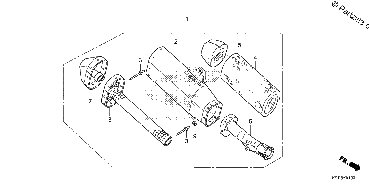 Diagrama de MUFFLER 1