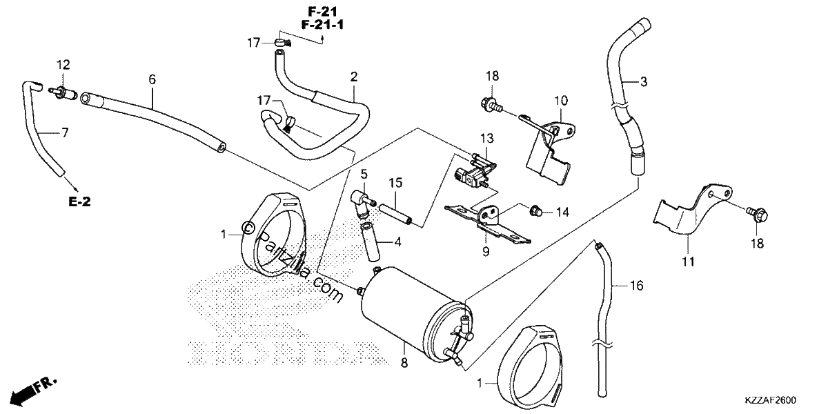 Diagrama de CANISTER
