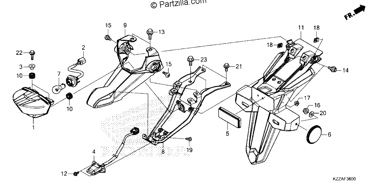 Diagrama de TAILLIGHT