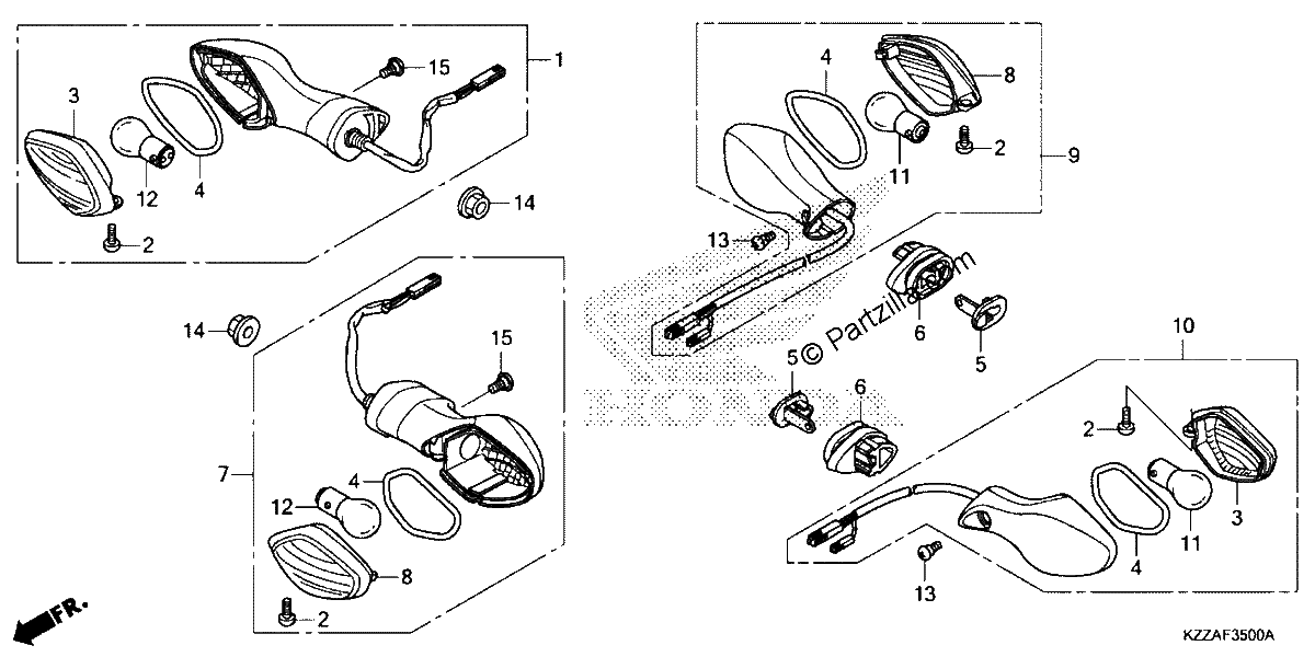 Diagrama de TURN SIGNAL 1