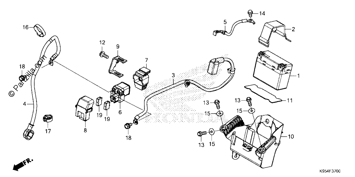 Diagrama de BATTERY